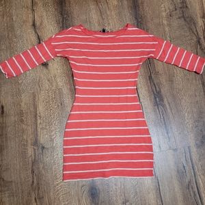 Express half sleeve mini dress